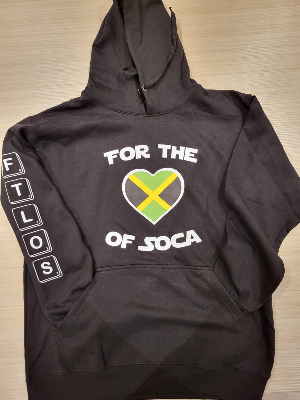 Team Jamaica Hoodie (large logo)