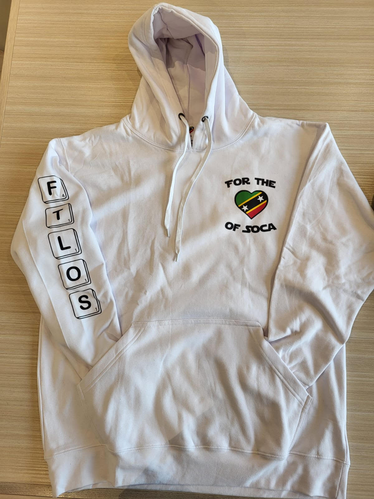 Team St. Kitts Hoodie (small logo)