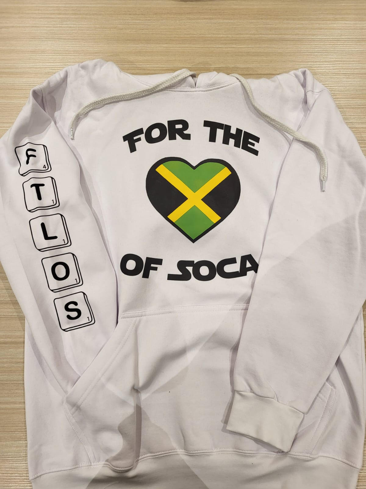 Team Jamaica Hoodie (large logo)