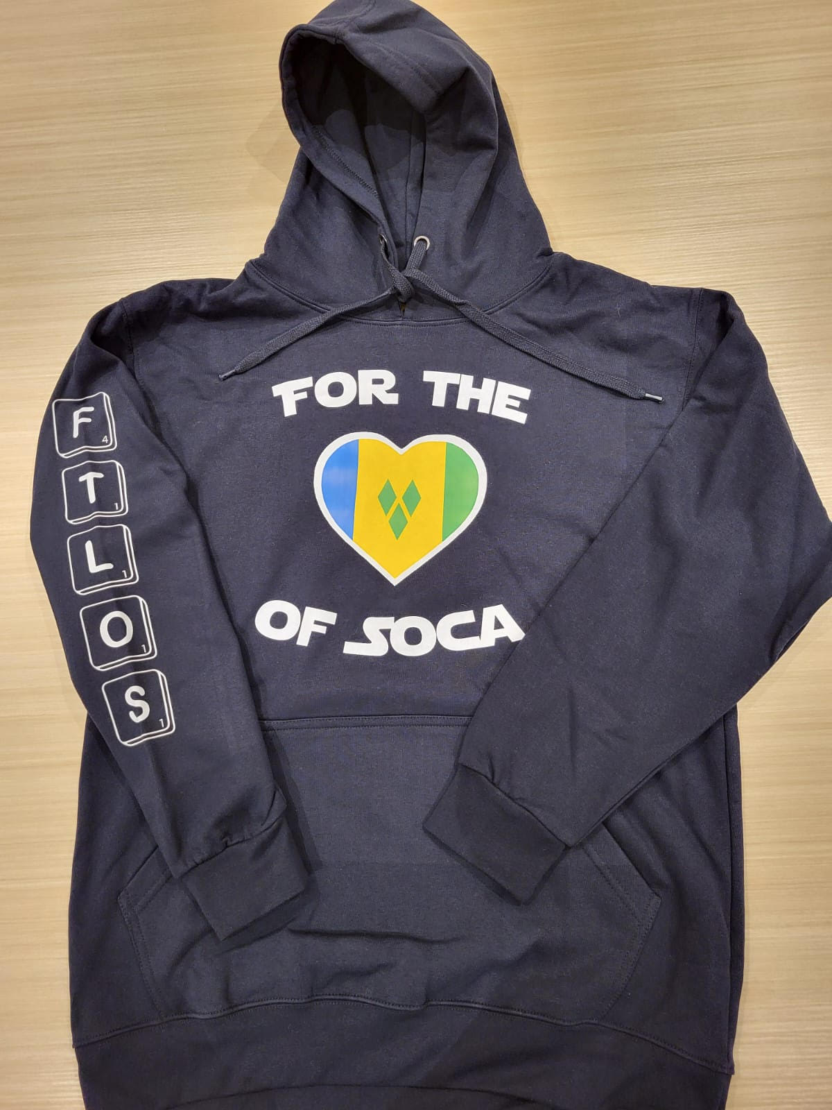Team St. Vincent Hoodie (large logo)