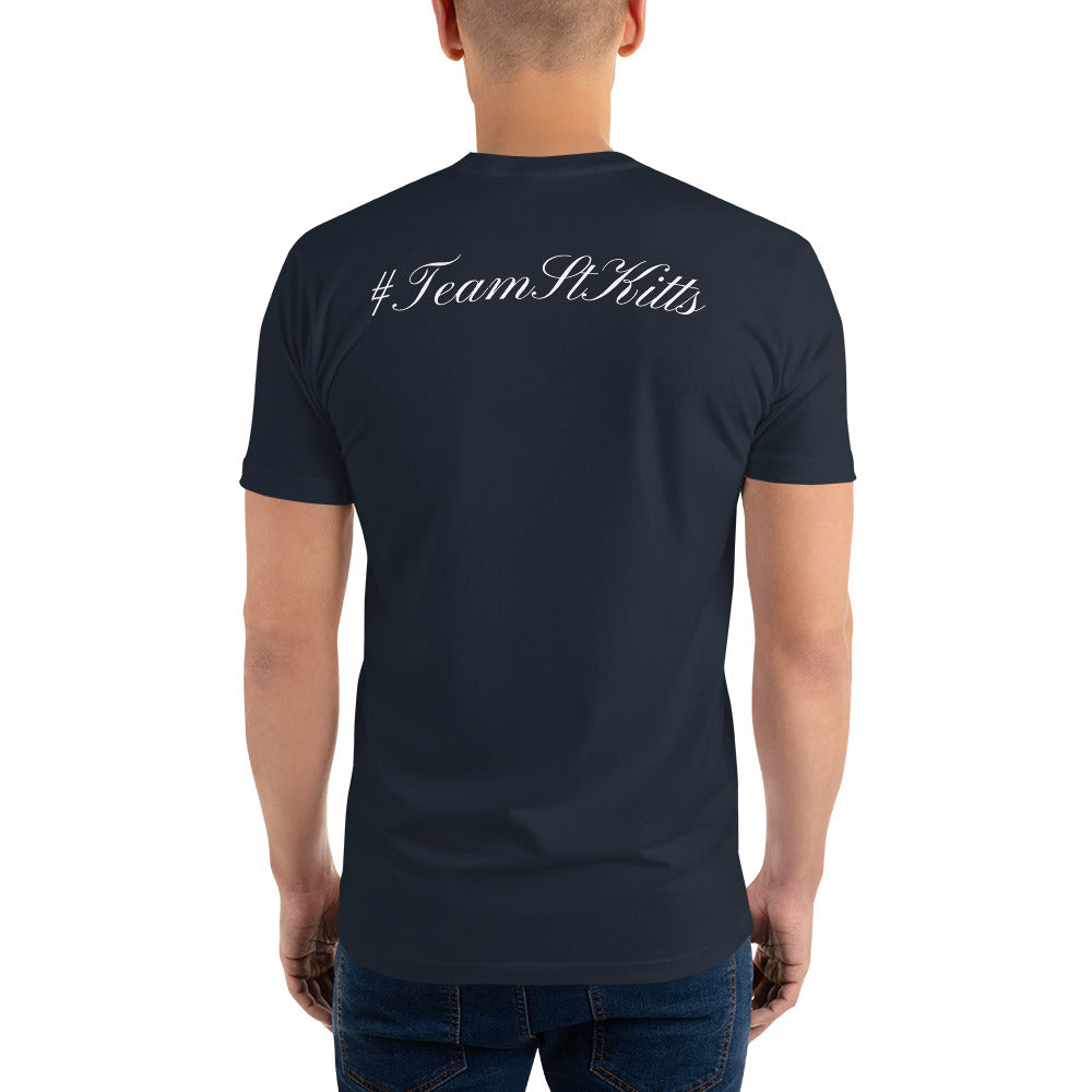 Team St. Kitts Men's Navy T-shirt