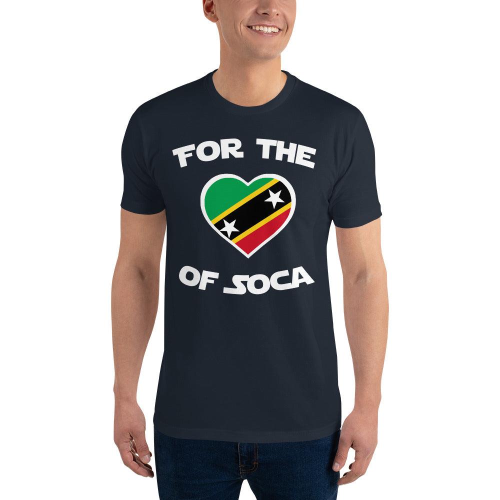 Team St. Kitts Men's Navy T-shirt