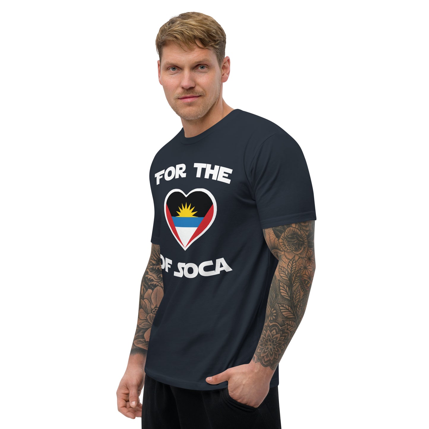 Team Antigua Men's Navy T-shirt