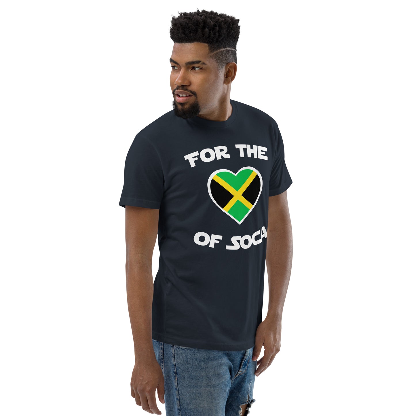 Team Jamaica Men's Navy t-shirt