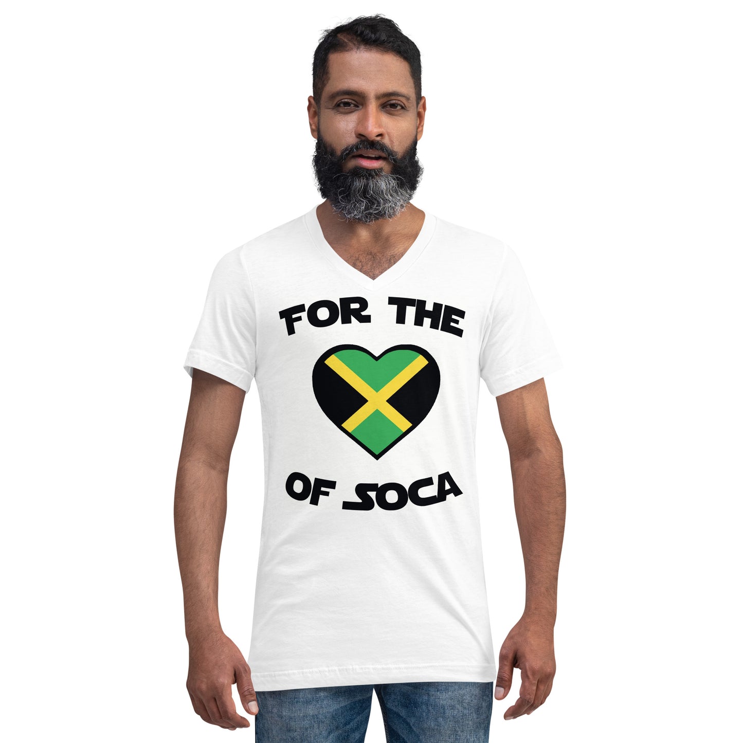 Unisex Team Jamaica V-Neck T-Shirt