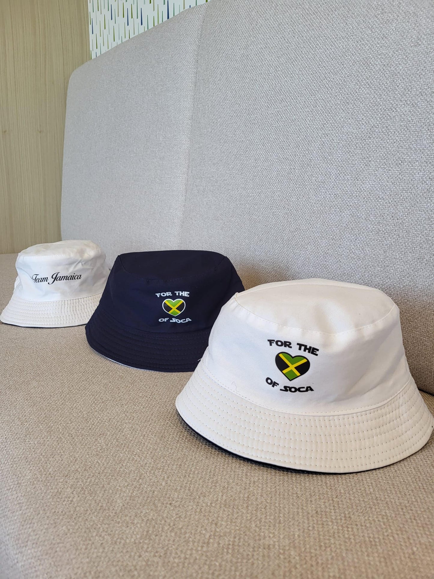 Team Jamaica REVERSIBLE Bucket Hat