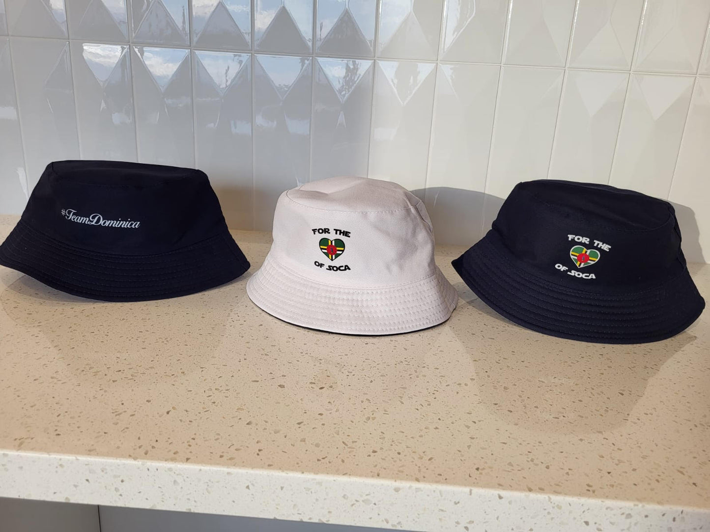 Team Dominica REVERSIBLE Bucket Hat