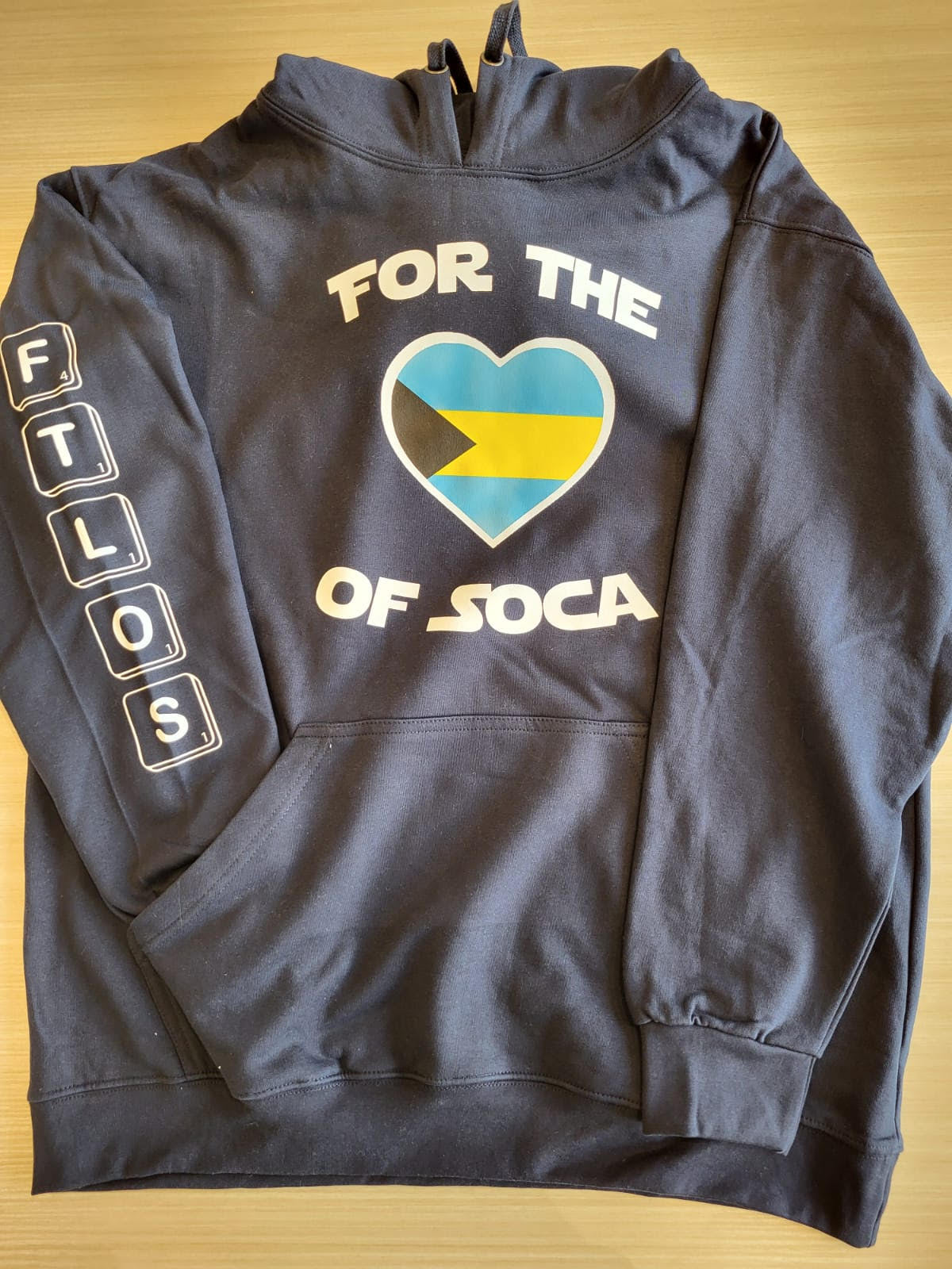 Team Bahamas Hoodie (large logo)