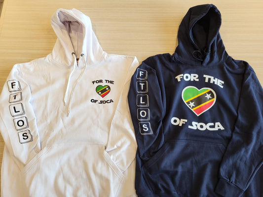 Team Dominica Hoodie (large logo)