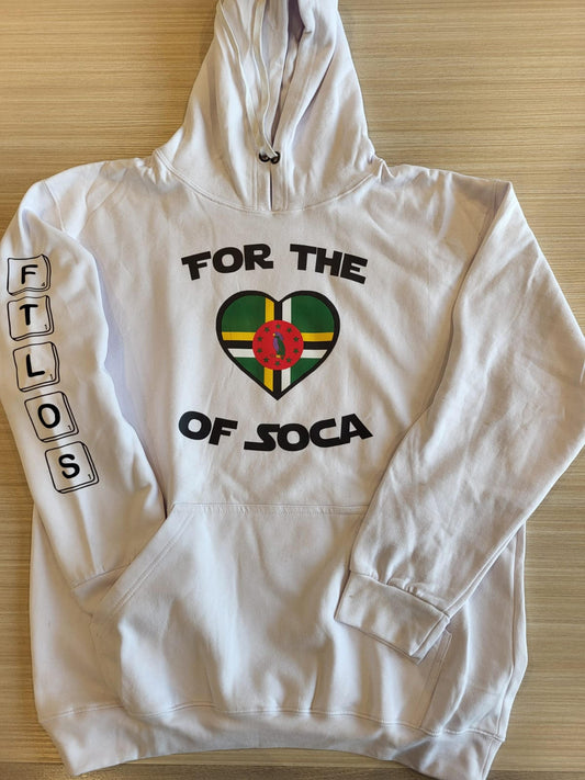 Team Dominica Hoodie (large logo)
