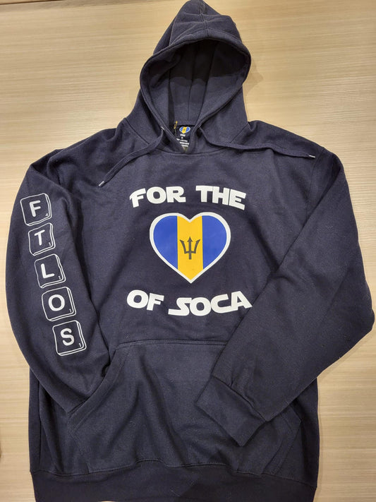 Team Barbados Hoodie (large logo)