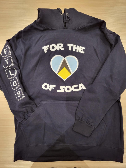 Team St. Lucia Hoodie (large logo)