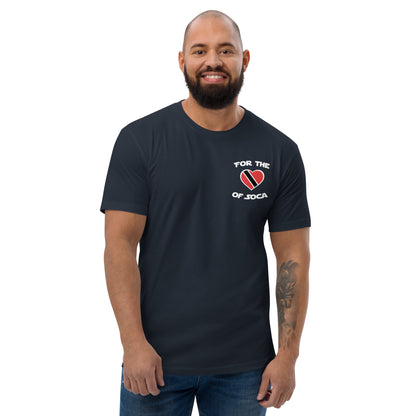 Team Trinidad Men's Navy T-shirt (small logo)