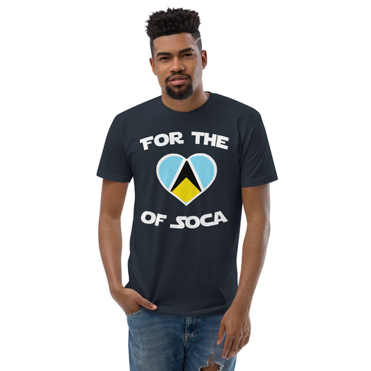 Team St. Lucia Men's Navy T-shirt