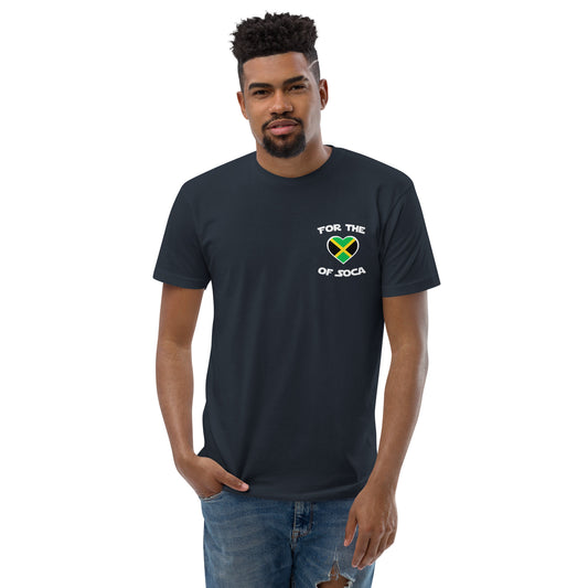 Team Jamaica Men's Navy t-shirt (small logo)