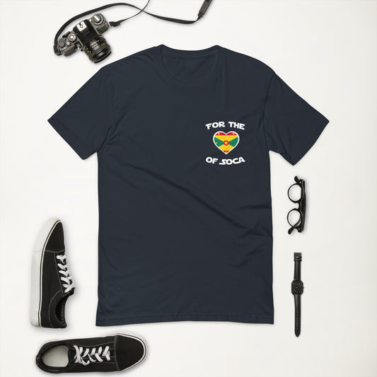 Team Grenada Men's Navy t-shirt (small logo)