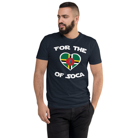 Team Dominica Men's Navy t-shirt