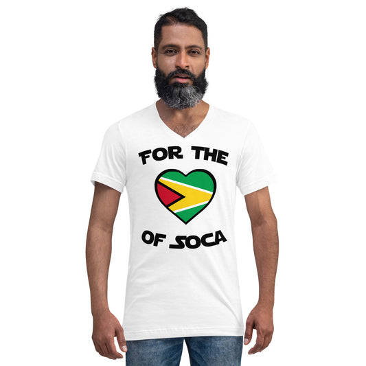 Unisex Team Guyana V-Neck T-Shirt