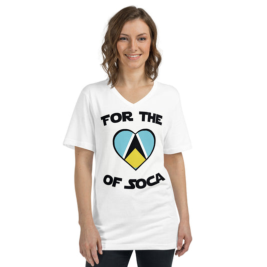 Unisex Team St. Lucia V-Neck T-Shirt