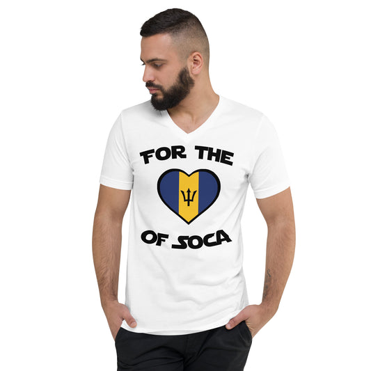 Unisex Team Barbados V-Neck T-Shirt