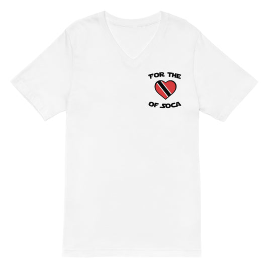 Unisex Team Trinidad V-Neck T-Shirt  (small logo)