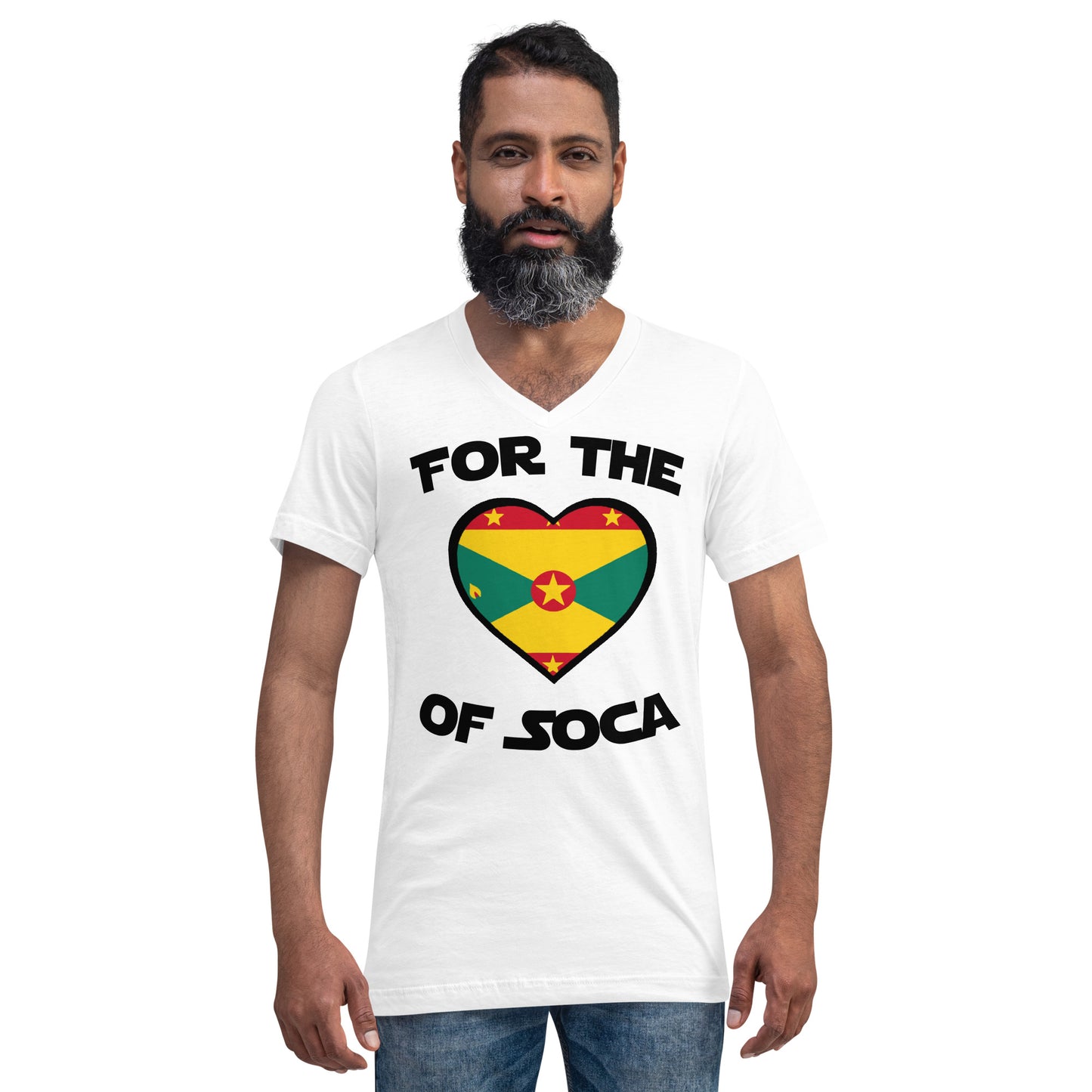 Unisex Team Grenada V-Neck T-Shirt