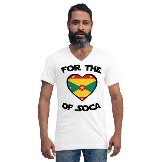 Unisex Team Grenada V-Neck T-Shirt