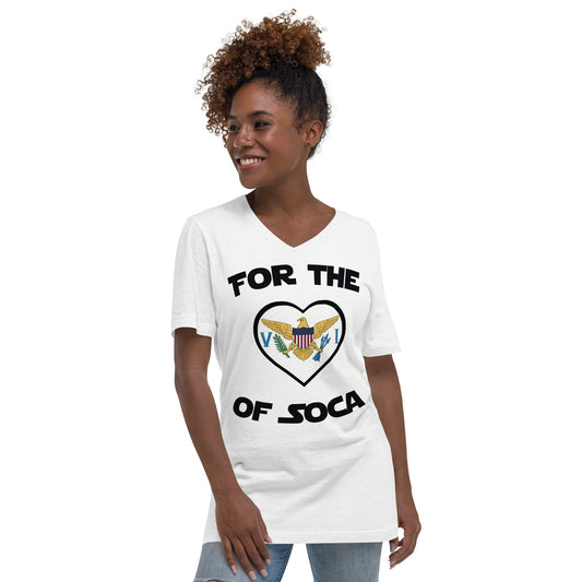Unisex Team Virgin Islands V-Neck T-Shirt