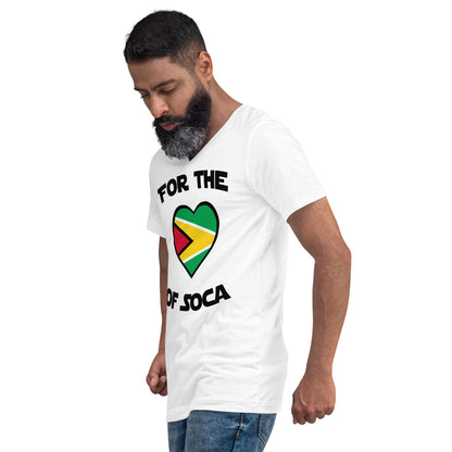 Unisex Team Guyana V-Neck T-Shirt