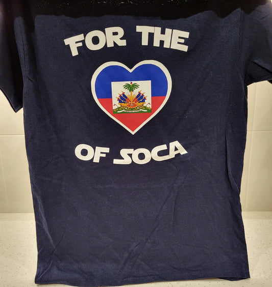 Team Haiti Men's Navy T-Shirt