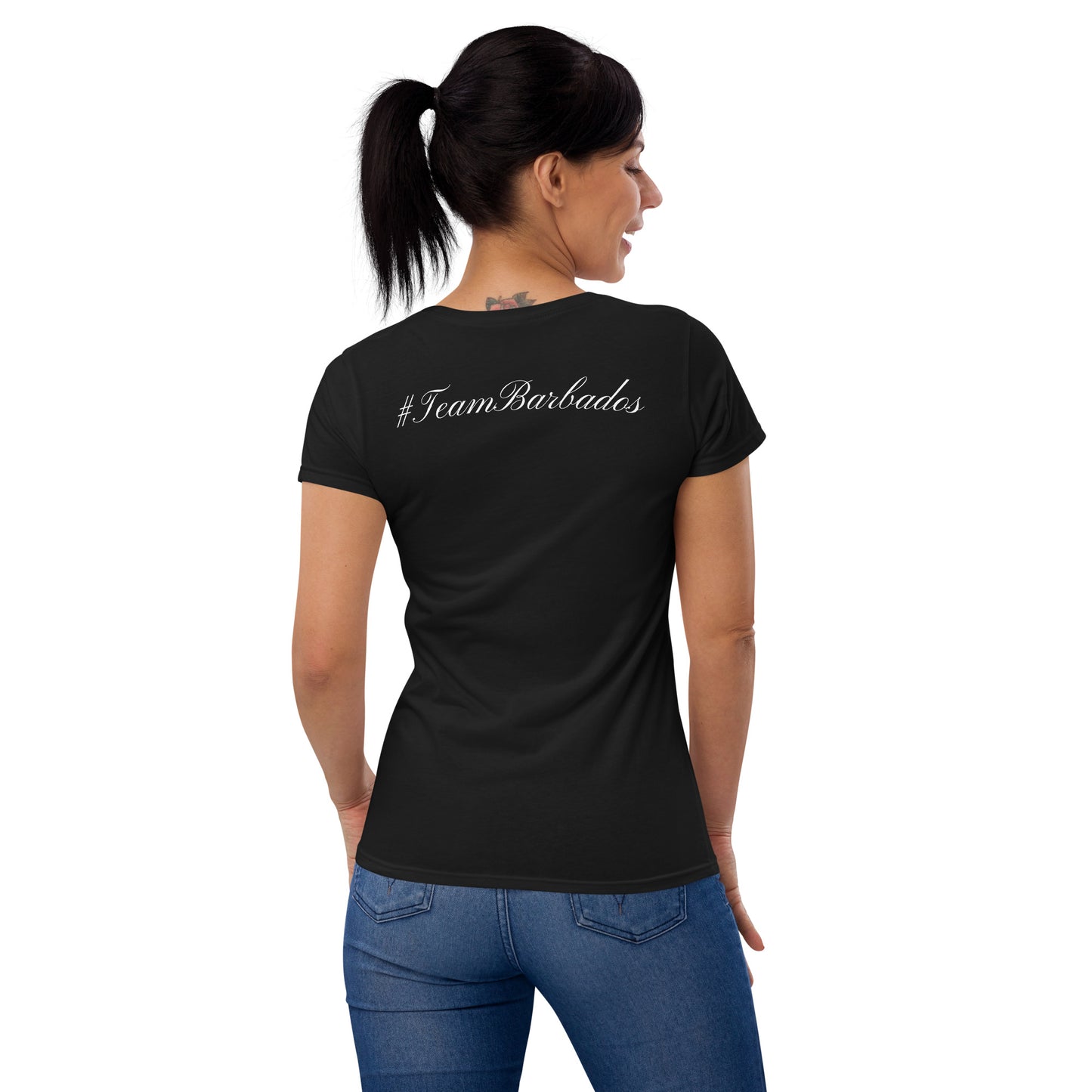 Team Barbados Women's Navy t-shirt