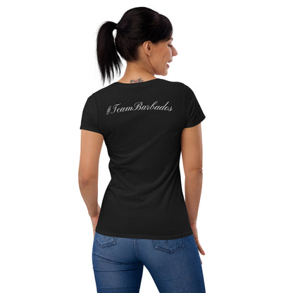 Team Barbados Women's Navy t-shirt