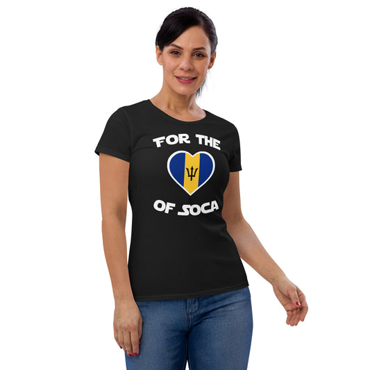 Team Barbados Women's Navy t-shirt