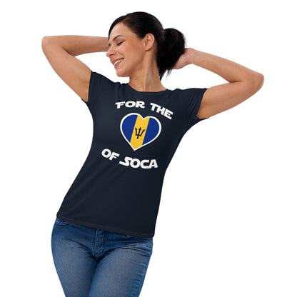 Team Barbados Women's Navy t-shirt