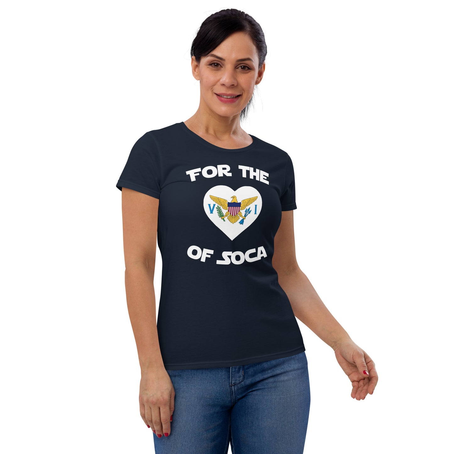 Team Virgin Islands Women's Navy T-shirt