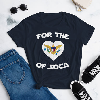 Team Virgin Islands Women's Navy T-shirt