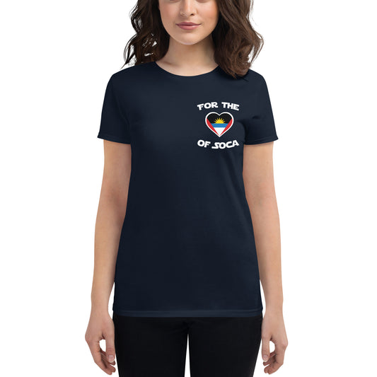 Team Antigua Women's Navy t-shirt (small logo)