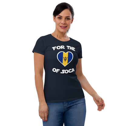 Team Barbados Women's Navy t-shirt