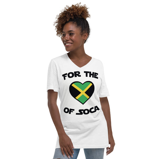 Unisex Team Jamaica V-Neck T-Shirt